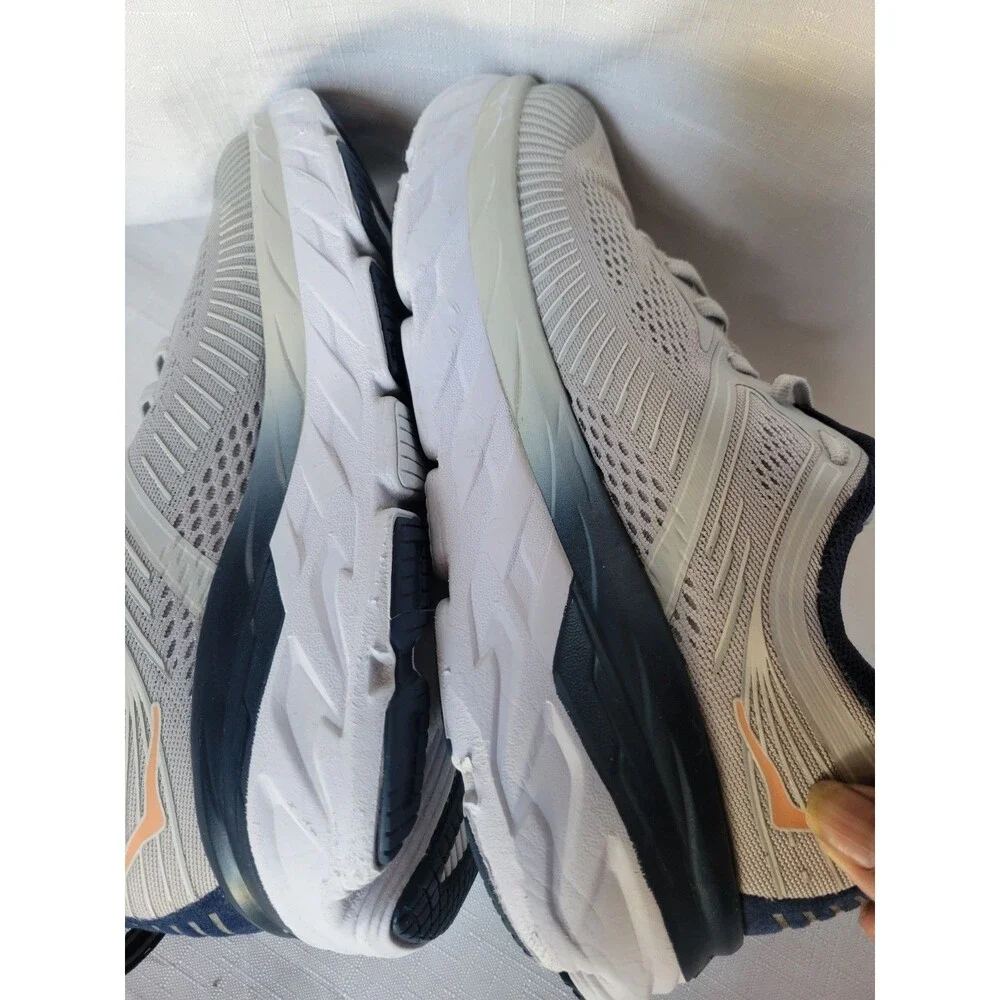 Hoka One Bondi 7 Women's Size 10. Lunar Rock Running Sneakers 1110519-LRBI
